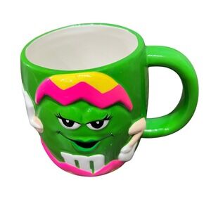 M&M's‎ Green Character Easter Egg Mug Galerie Ceramic Coffee Cup